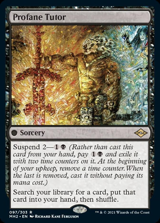 Profane Tutor [Modern Horizons 2] [Foil]