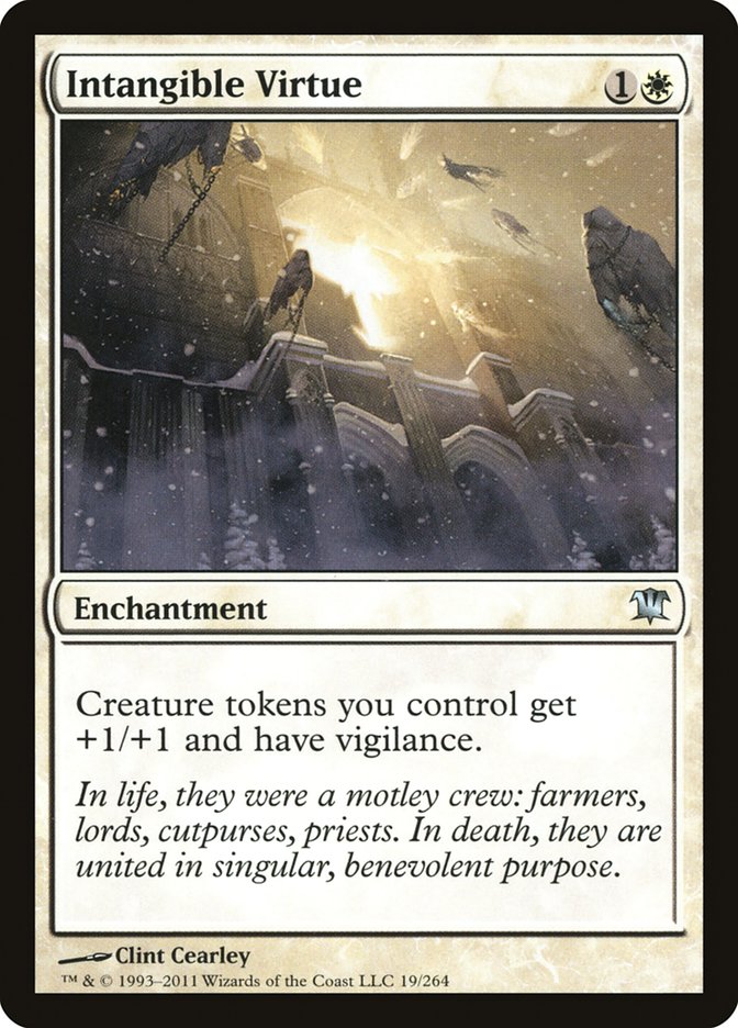 Intangible Virtue [Innistrad] [Foil]