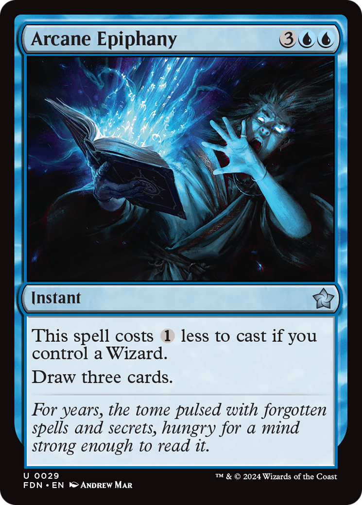 Arcane Epiphany [Foundations] [Foil]