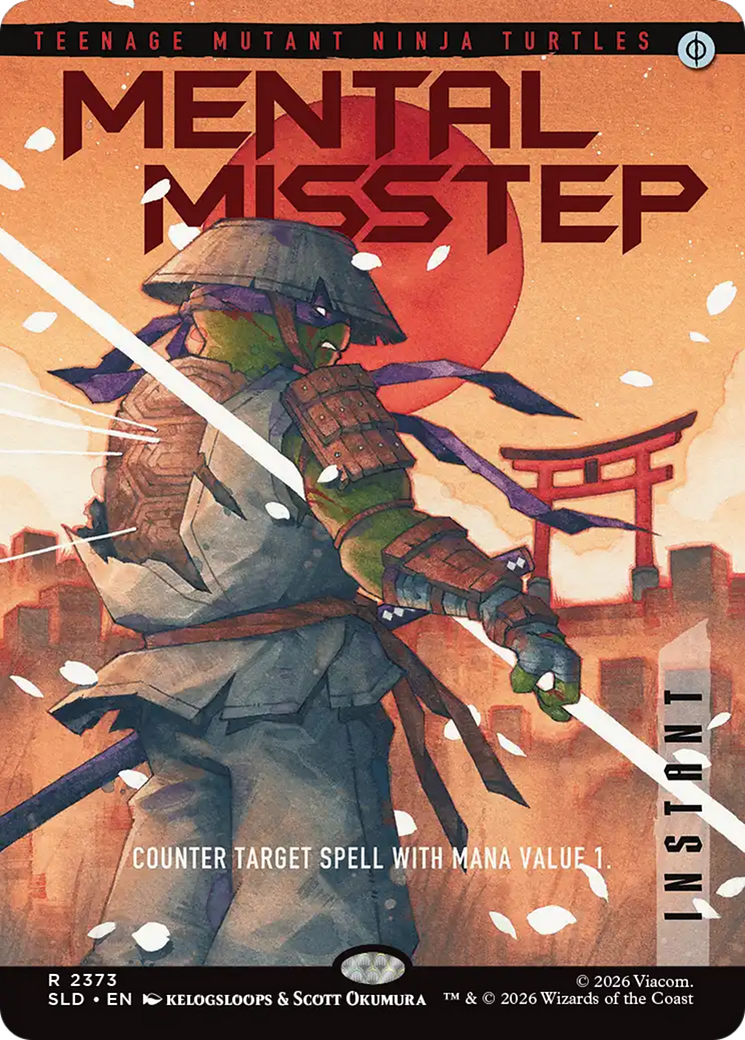Mental Misstep (2373) [Secret Lair Drop Series] [Foil]