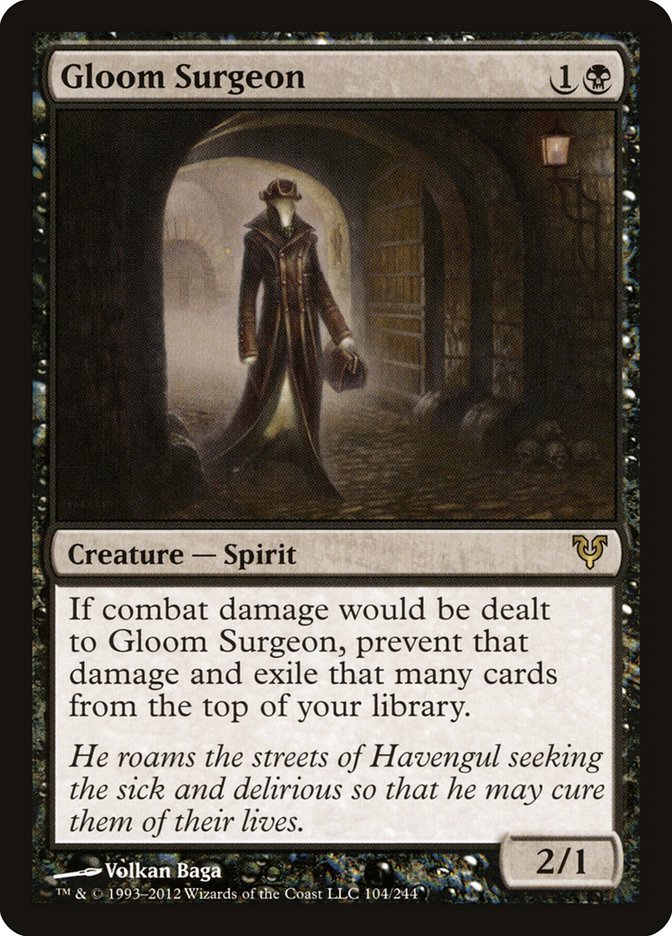 Gloom Surgeon [Avacyn Restored] [Foil]