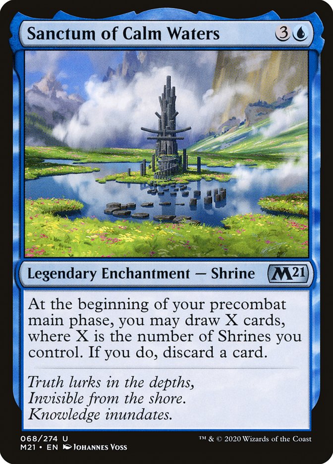 Sanctum of Calm Waters [Core Set 2021] [Foil]