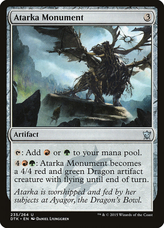 Atarka Monument [Dragons of Tarkir] [Foil]