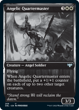 Angelic Quartermaster [Innistrad: Double Feature] [Foil]
