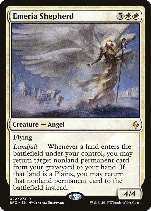 Emeria Shepherd [Battle for Zendikar] [Foil]