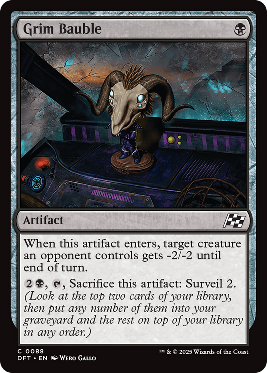 Grim Bauble [Aetherdrift] [Foil]