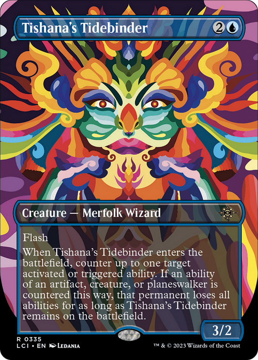 Tishana's Tidebinder (Borderless) [The Lost Caverns of Ixalan] [Foil]