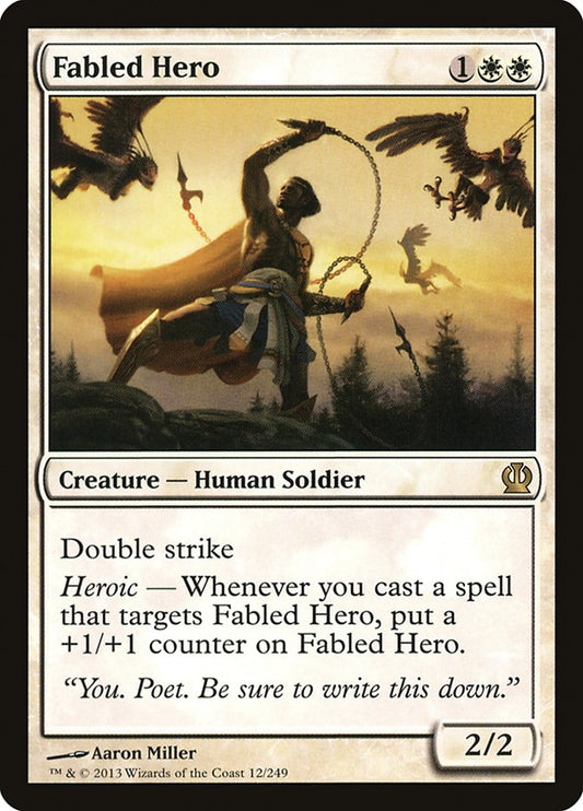 Fabled Hero [Theros] [Foil]