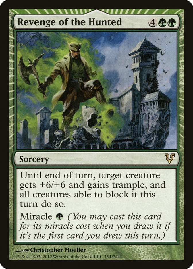 Revenge of the Hunted [Avacyn Restored] [Foil]