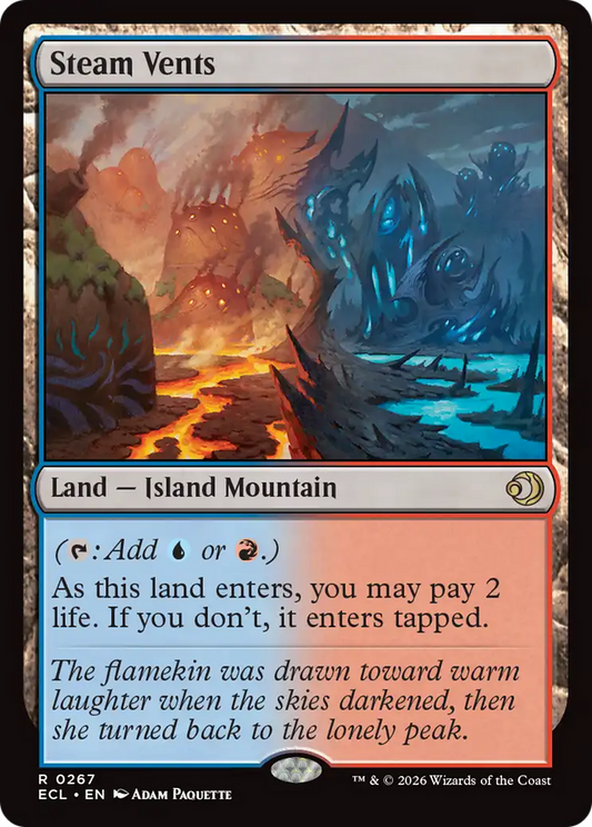 Steam Vents [Lorwyn Eclipsed] [Foil]