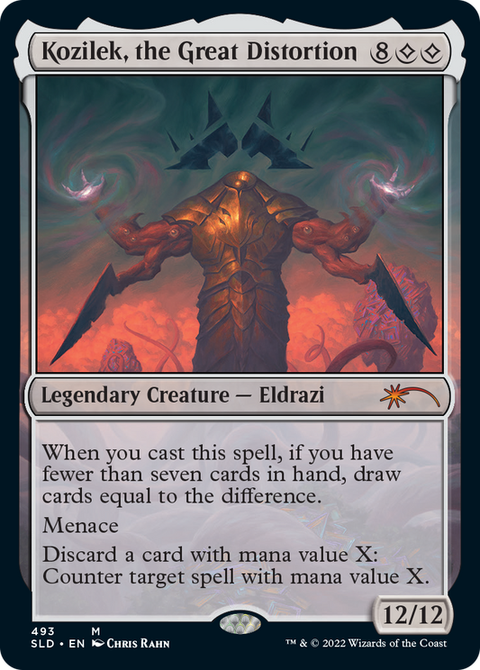 Kozilek, the Great Distortion [Secret Lair Drop Series] [Foil]