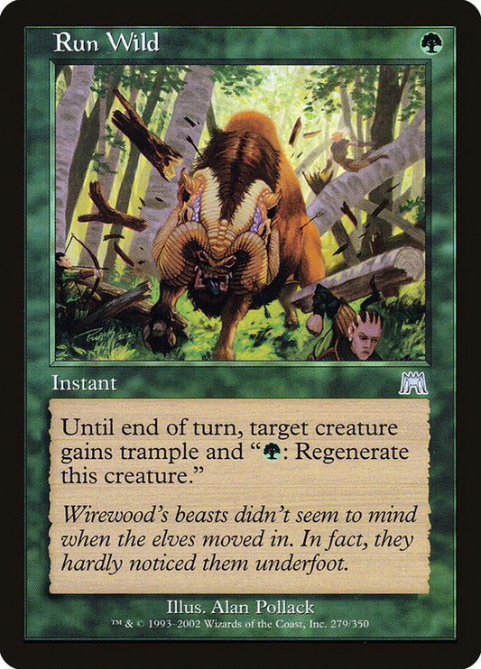 Run Wild [Onslaught] [Foil]