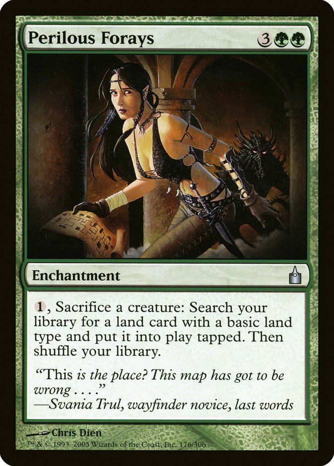 Perilous Forays [Ravnica: City of Guilds] [Foil]