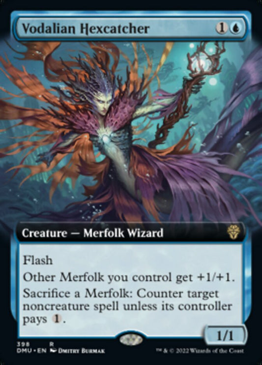 Vodalian Hexcatcher (Extended Art) [Dominaria United] [Foil]