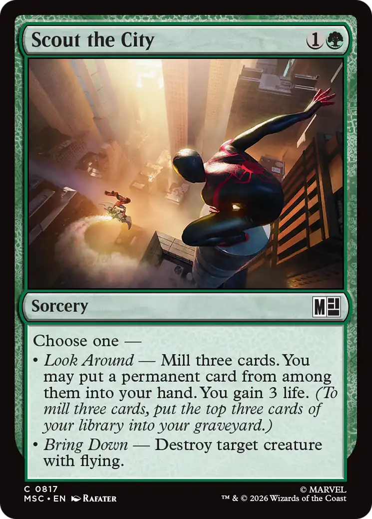Scout the City [Marvel Super Heroes Commander]