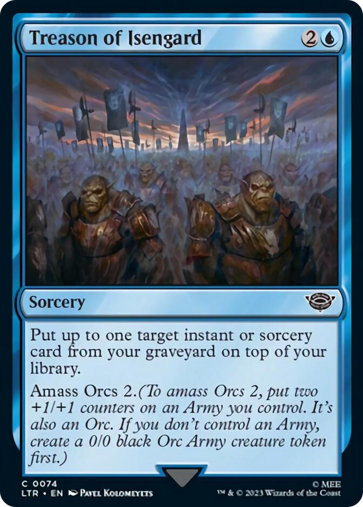 Treason of Isengard [The Lord of the Rings: Tales of Middle-Earth] [Foil]