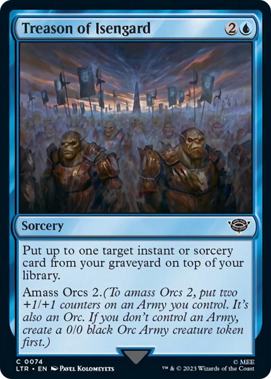 Treason of Isengard [The Lord of the Rings: Tales of Middle-Earth] [Foil]