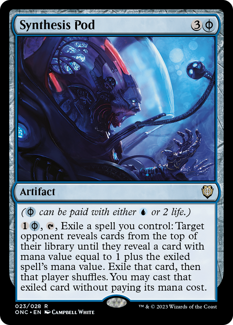 Synthesis Pod [Phyrexia: All Will Be One Commander] [Foil]