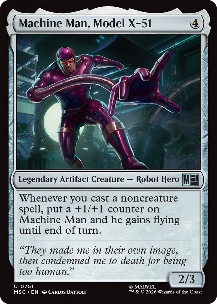 Machine Man, Model X-51 [Marvel Super Heroes Commander]