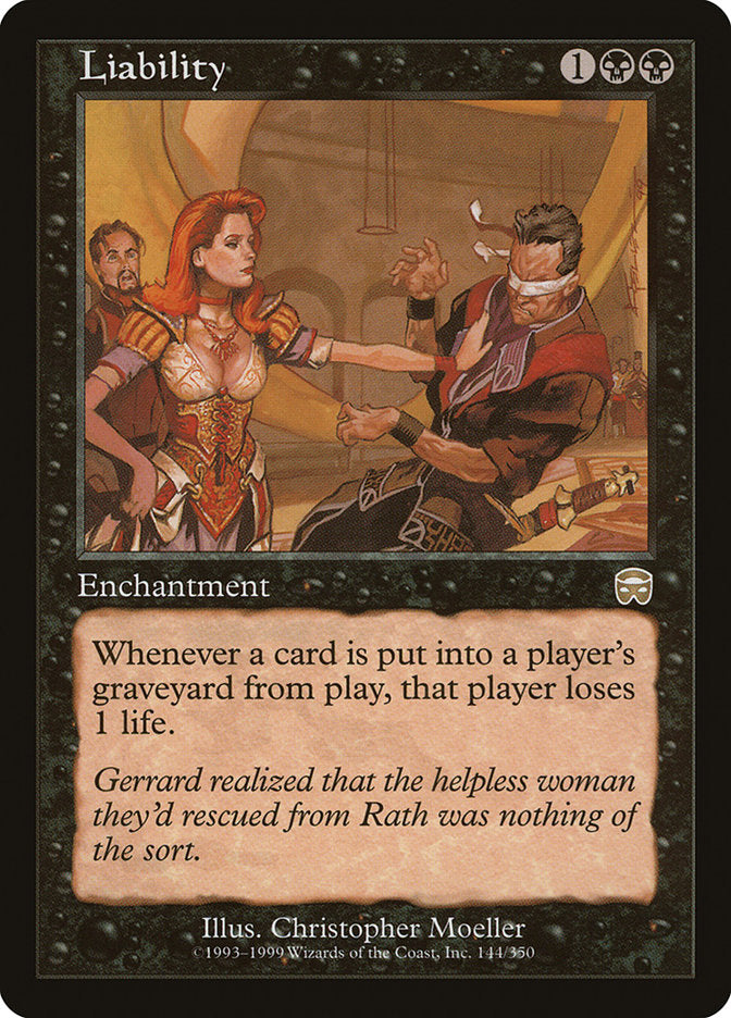 Liability [Mercadian Masques] [Foil]