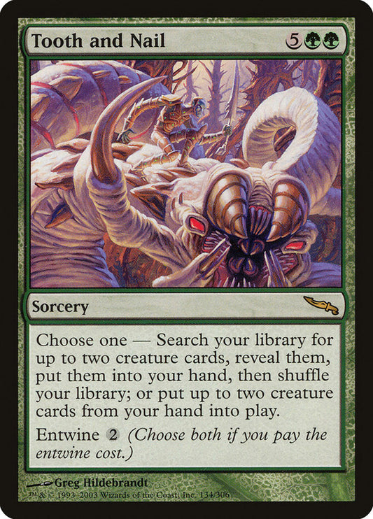 Tooth and Nail [Mirrodin] [Foil]