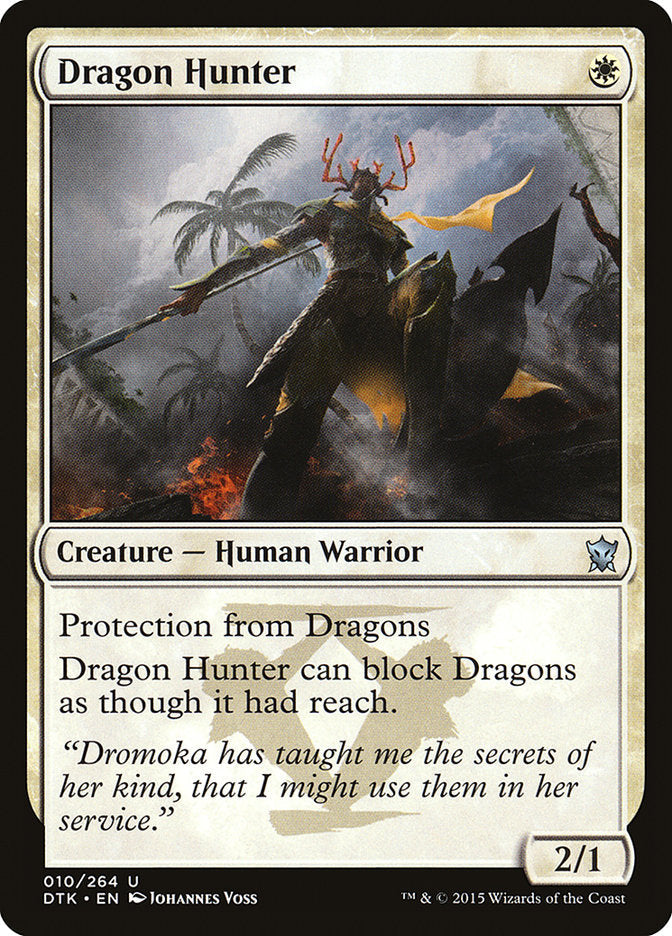 Dragon Hunter [Dragons of Tarkir] [Foil]