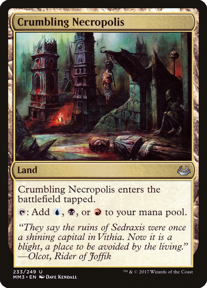 Crumbling Necropolis [Modern Masters 2017] [Foil]