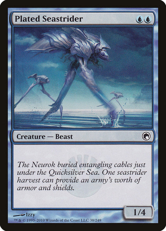 Plated Seastrider [Scars of Mirrodin] [Foil]