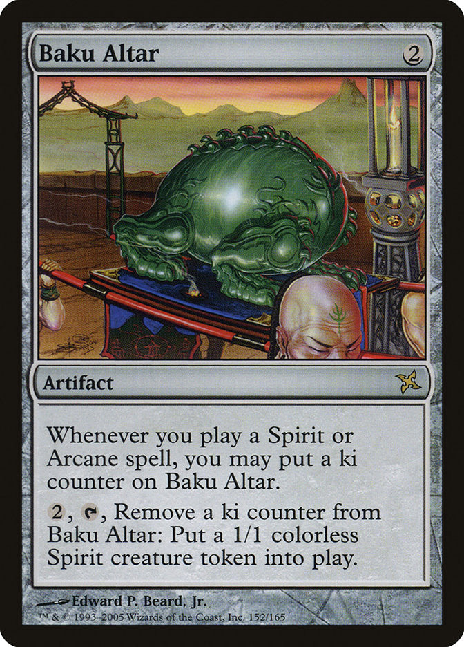 Baku Altar [Betrayers of Kamigawa] [Foil]