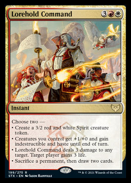 Lorehold Command [Strixhaven: School of Mages] [Foil]