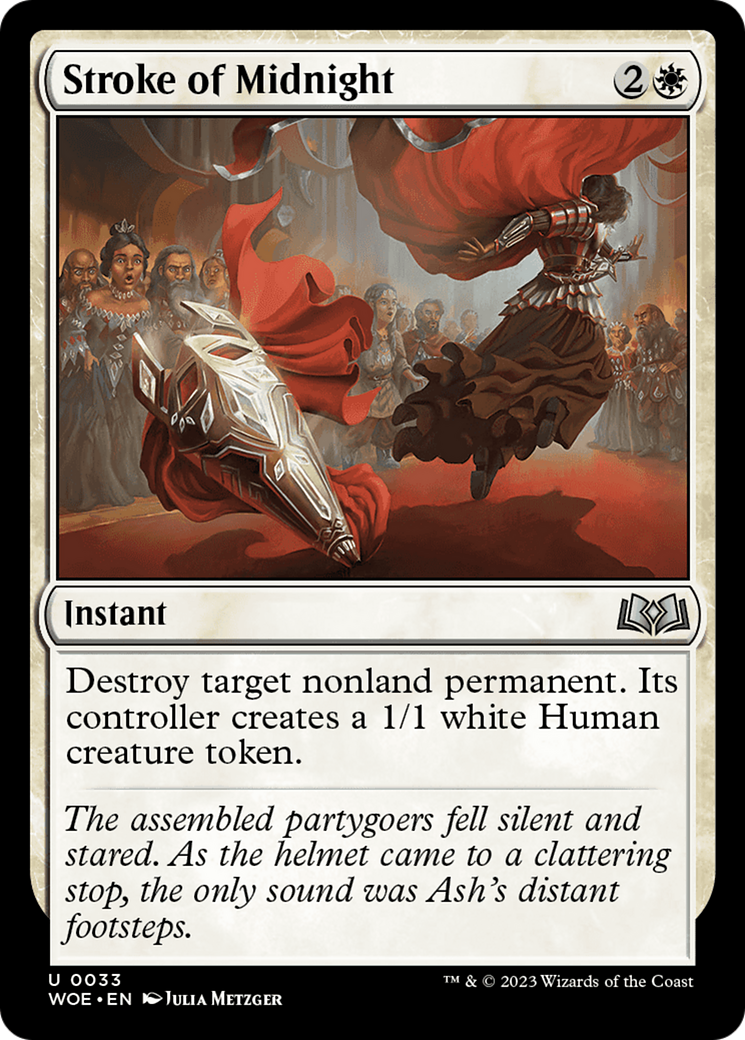 Stroke of Midnight [Wilds of Eldraine] [Foil]