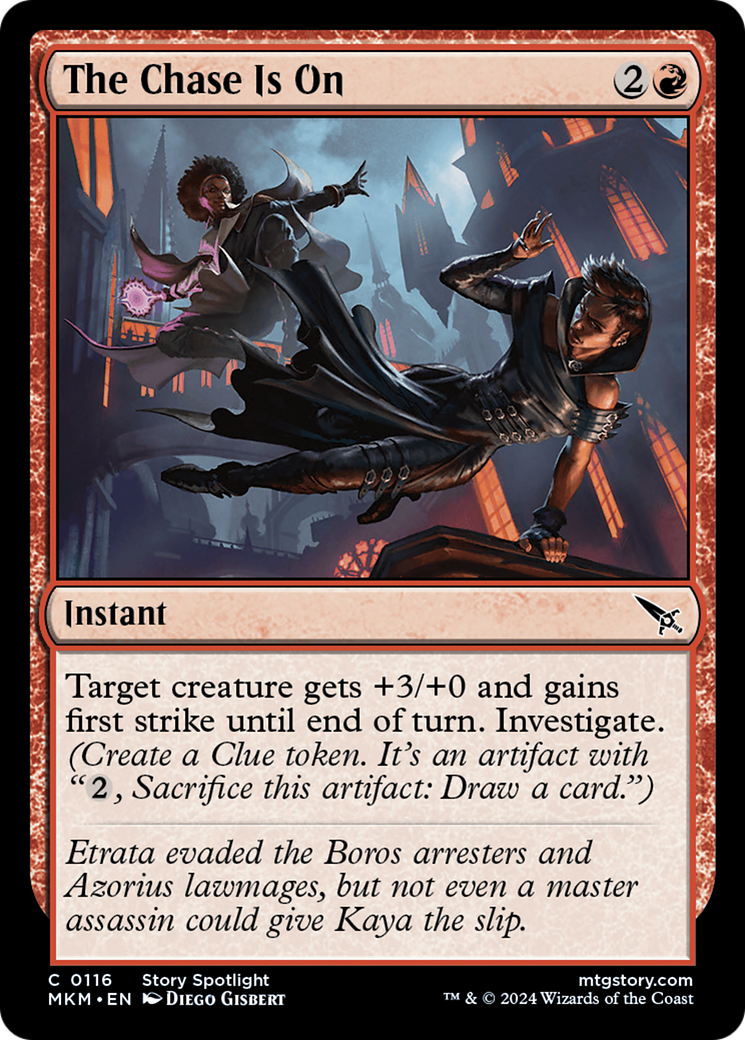 The Chase Is On [Murders at Karlov Manor] [Foil]