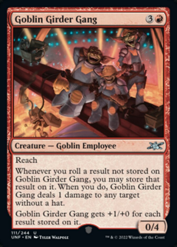 Goblin Girder Gang [Unfinity] [Foil]
