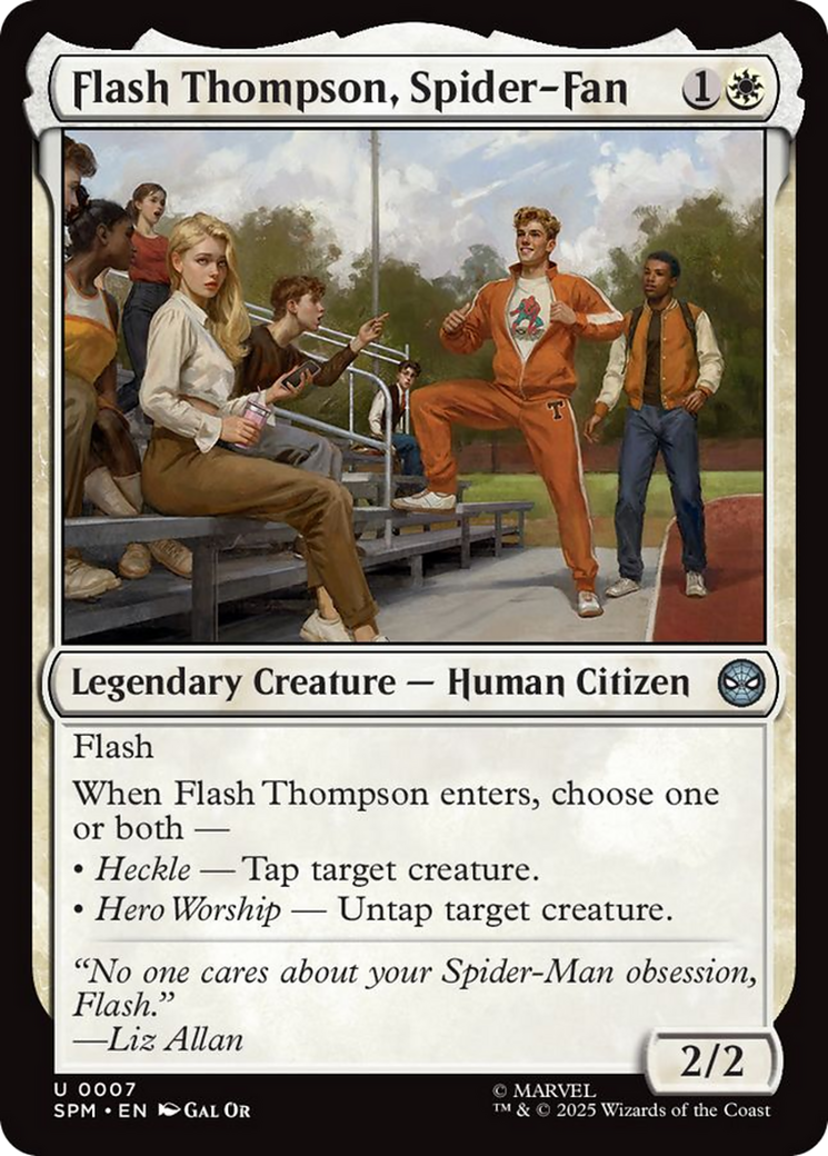 Flash Thompson, Spider-Fan [Marvel's Spider-Man] [Foil]