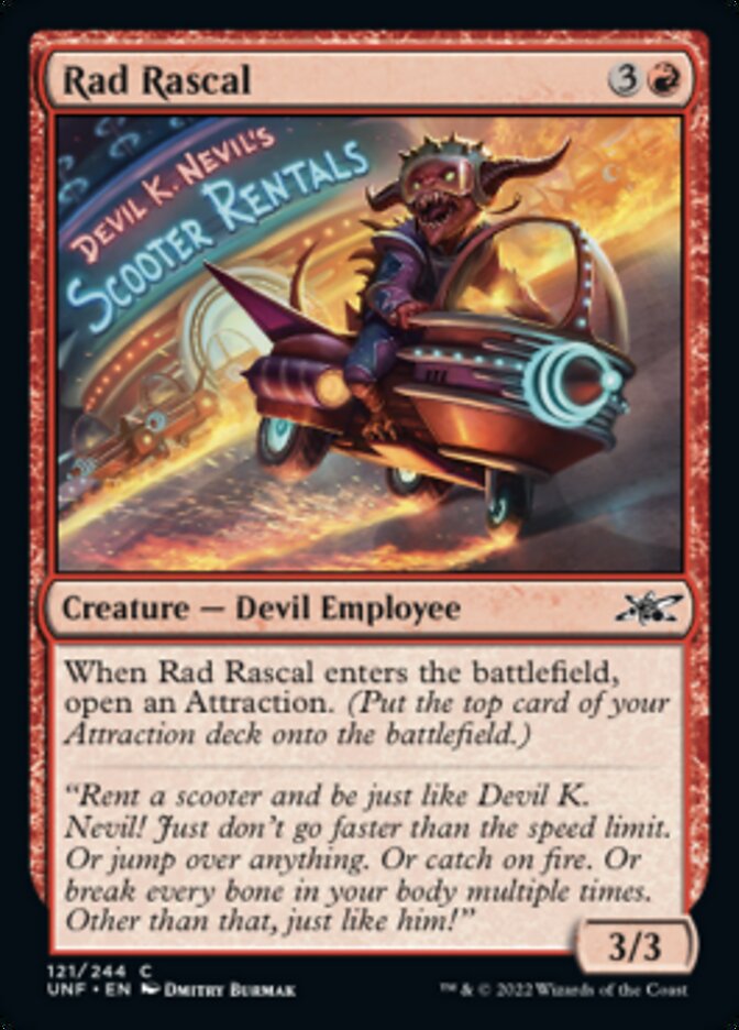 Rad Rascal [Unfinity] [Foil]