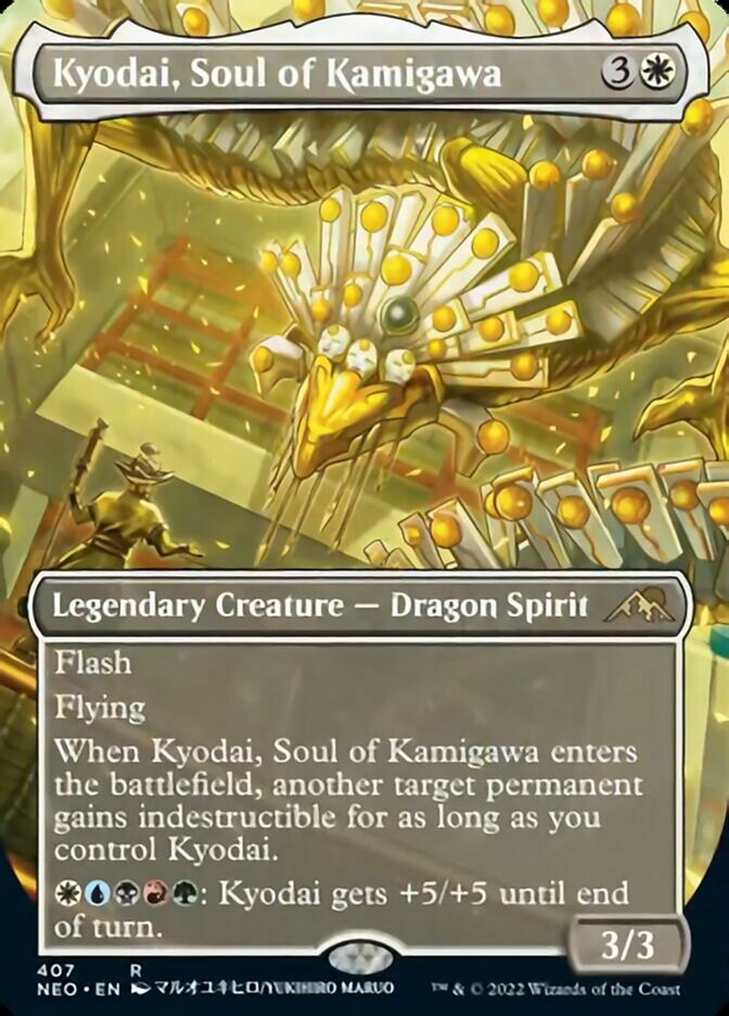 Kyodai, Soul of Kamigawa (Borderless Alternate Art) [Kamigawa: Neon Dynasty] [Foil]