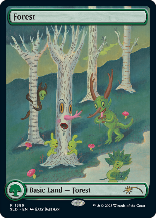 Forest (1386) [Secret Lair Drop Series] [Foil]