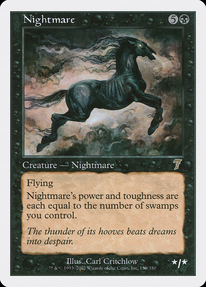 Nightmare [Seventh Edition] [Foil]