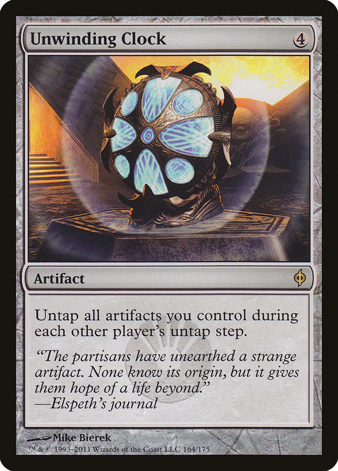 Unwinding Clock [New Phyrexia] [Foil]