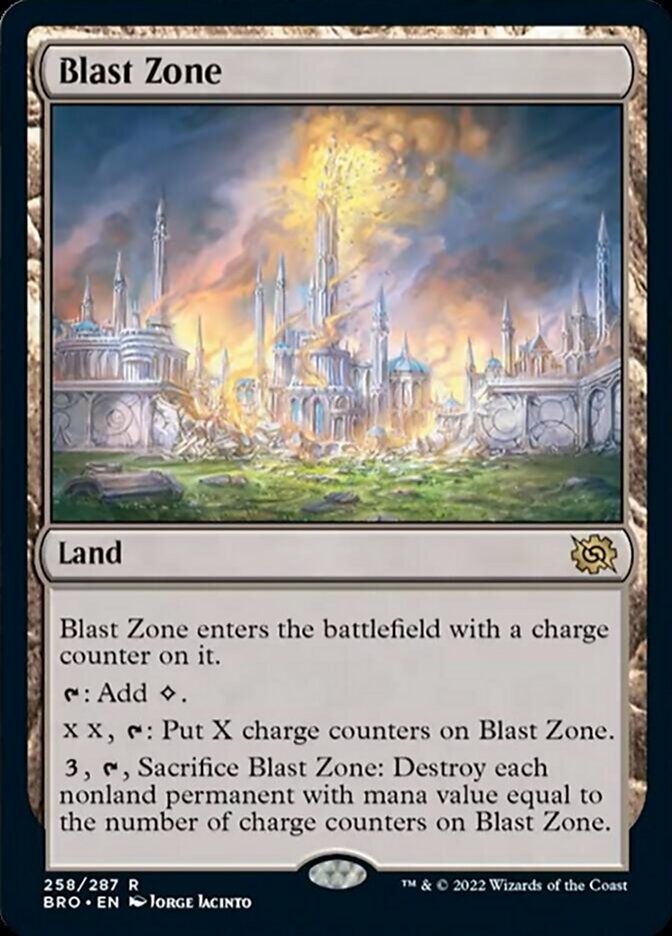 Blast Zone [The Brothers' War] [Foil]