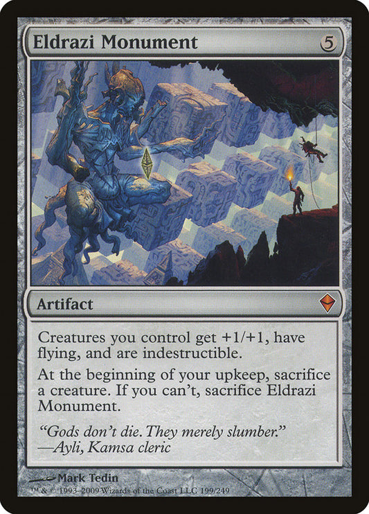 Eldrazi Monument [Zendikar] [Foil]