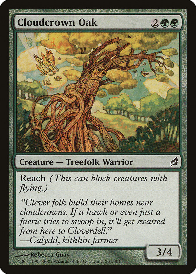 Cloudcrown Oak [Lorwyn] [Foil]
