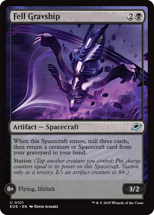 Fell Gravship [Edge of Eternities] [Foil]