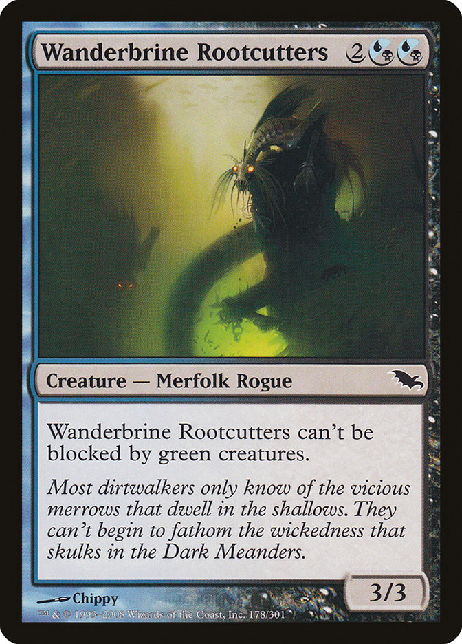 Wanderbrine Rootcutters [Shadowmoor] [Foil]