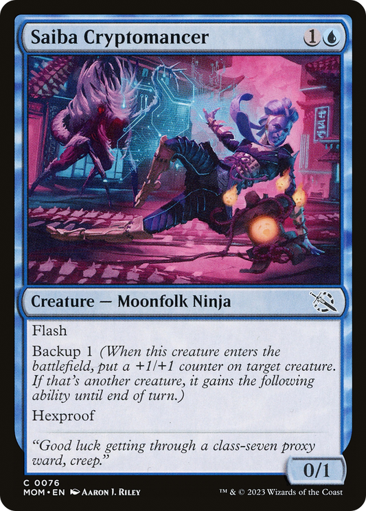 Saiba Cryptomancer [March of the Machine] [Foil]
