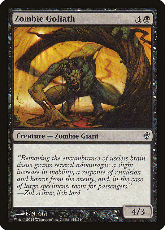 Zombie Goliath [Conspiracy] [Foil]