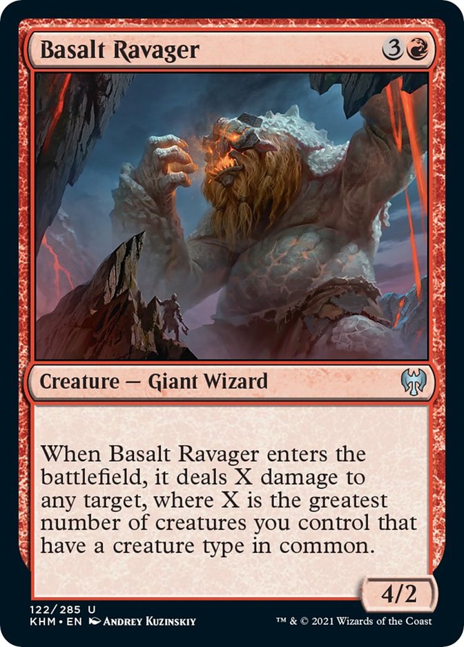 Basalt Ravager [Kaldheim] [Foil]