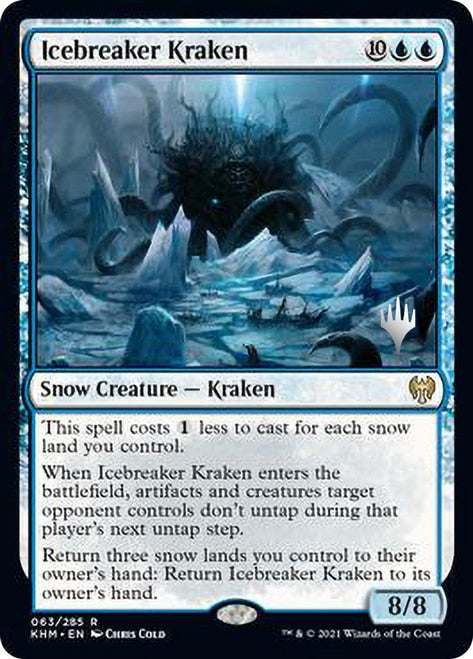Icebreaker Kraken (Promo Pack) [Kaldheim Promos] [Foil]