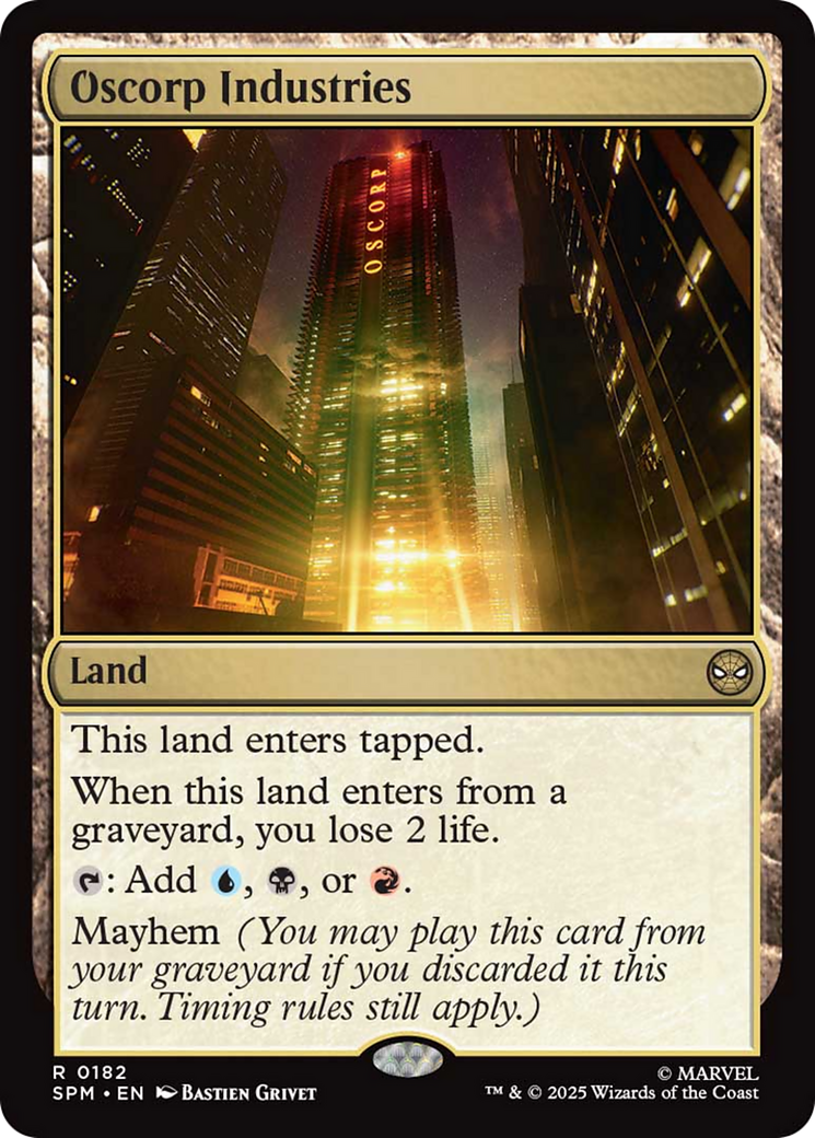 Oscorp Industries [Marvel's Spider-Man] [Foil]