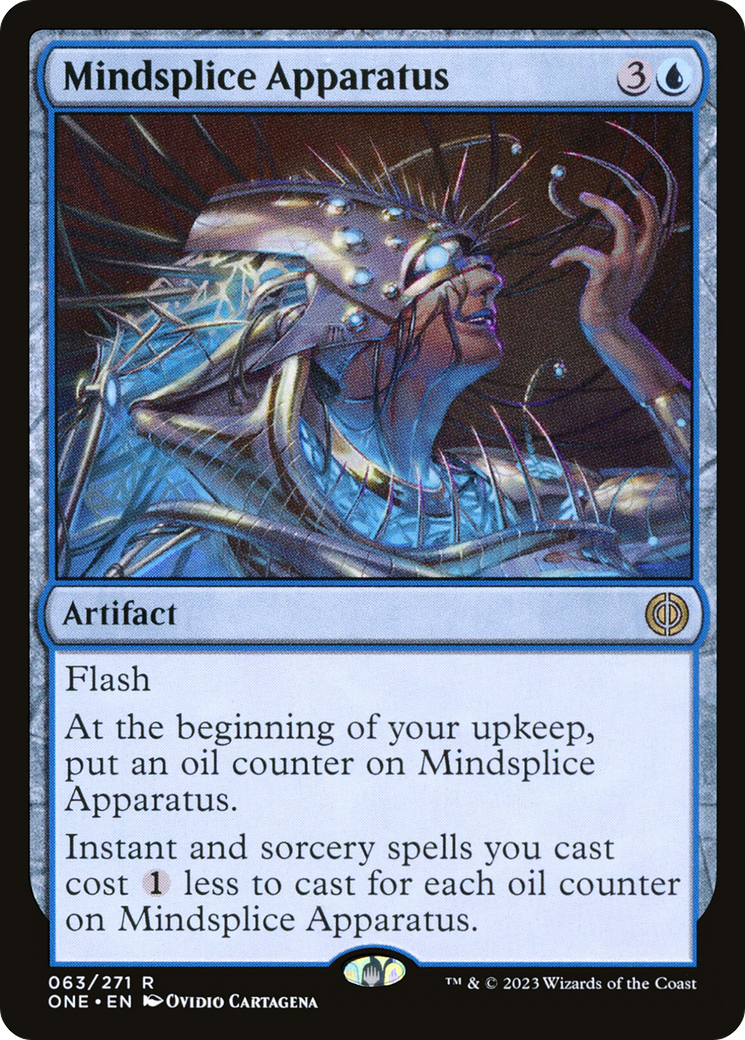 Mindsplice Apparatus [Phyrexia: All Will Be One] [Foil]